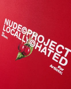 Nude Project Locally Hated Cherry Tee Red Hot