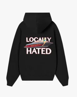 Nude Project Locally Hated Hoodie Black New