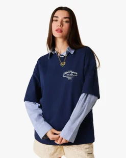 Nude Project Locally Hated Tee Navy Sale