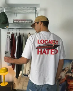 Nude Project Locally Hated Tee White Hot