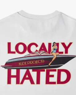 Nude Project Locally Hated Tee White Hot
