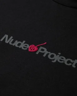 Nude Project Logo Top Black Fashion