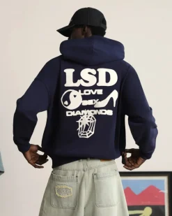 Nude Project Love SD Hood Washed Navy New