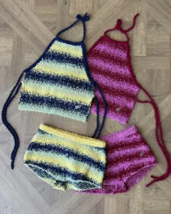 Nude Project Melangi Culotte Yellow Hot