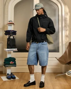 Nude Project Milestones Windbreaker Jacket Black Discount