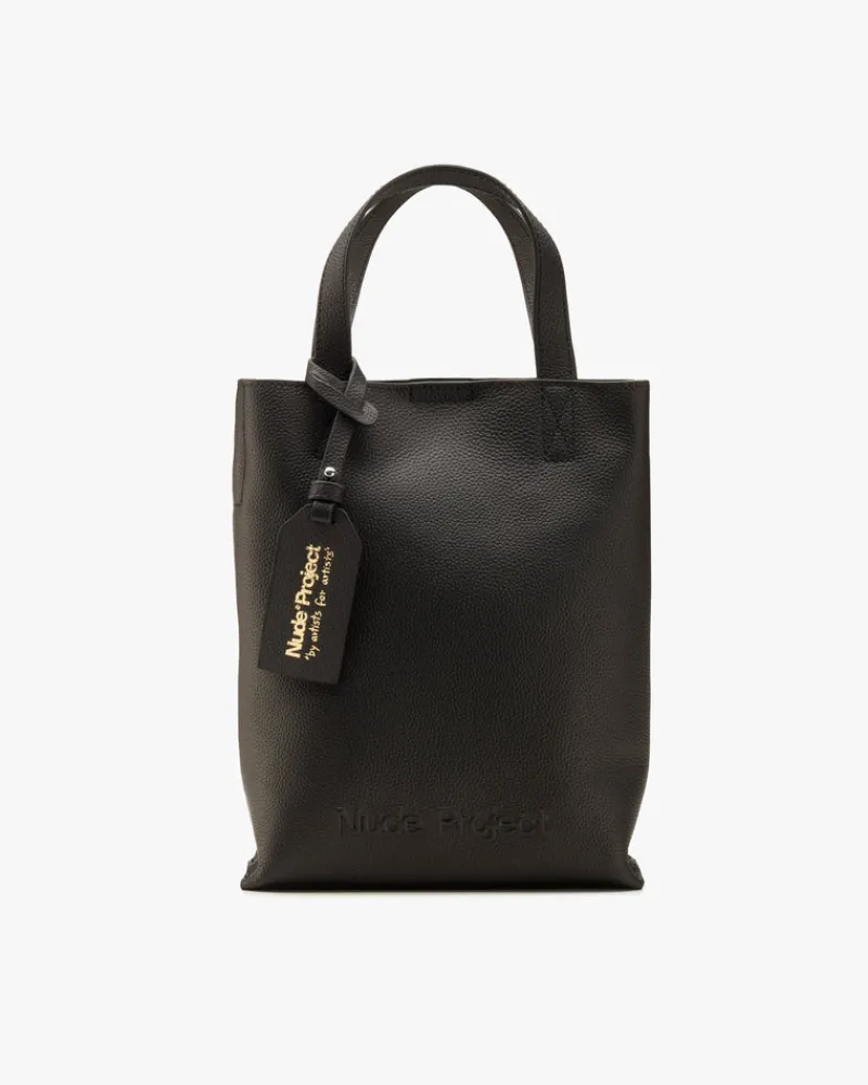 Nude Project Minimal Leather Bag Black Fashion