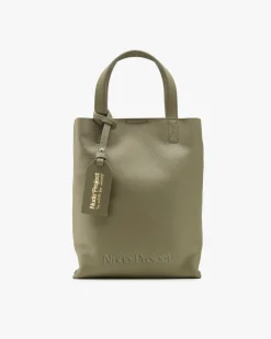 Nude Project Minimal Leather Bag Olive Fashion
