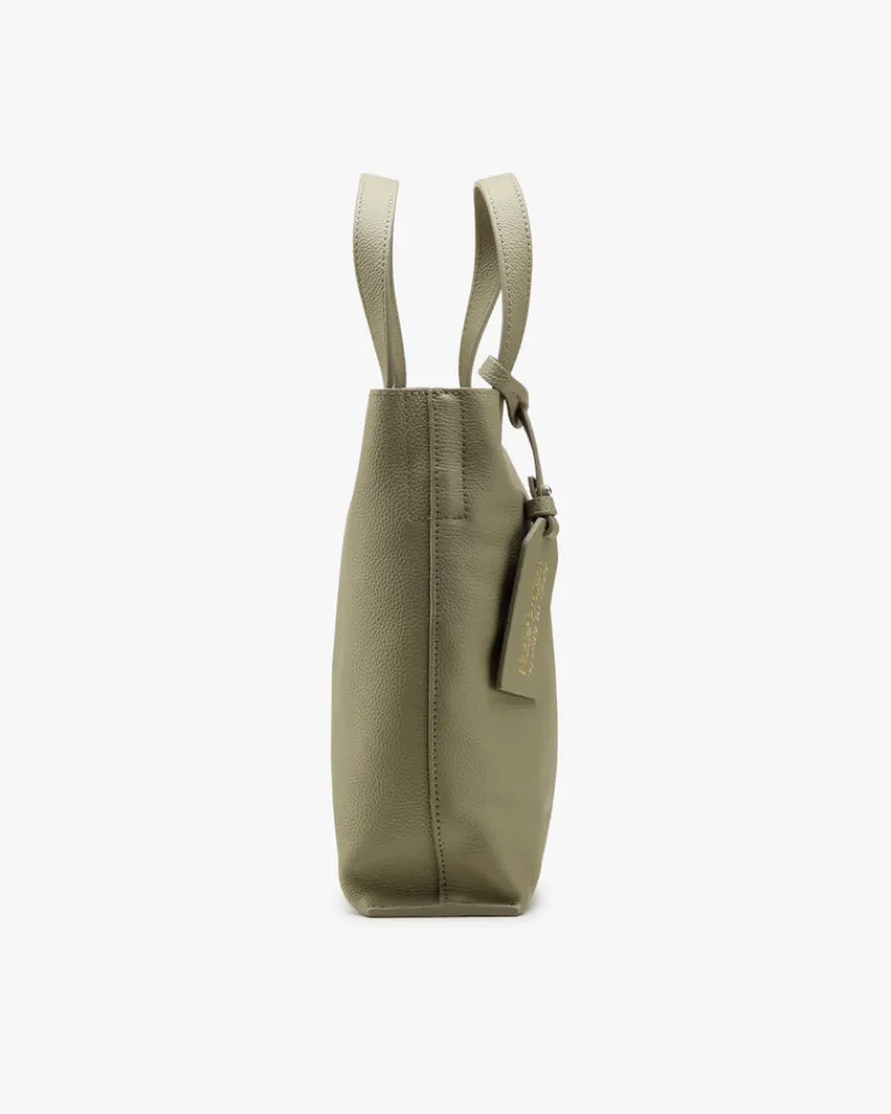 Nude Project Minimal Leather Bag Olive Fashion