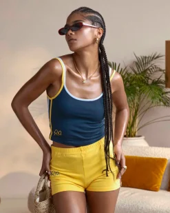 Nude Project Mojito Tank Top Navy Discount