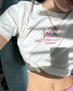 Nude Project Más Vino Tee Cru Clearance