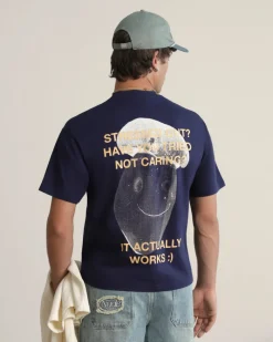 Nude Project Mushroom Tee Navy Online