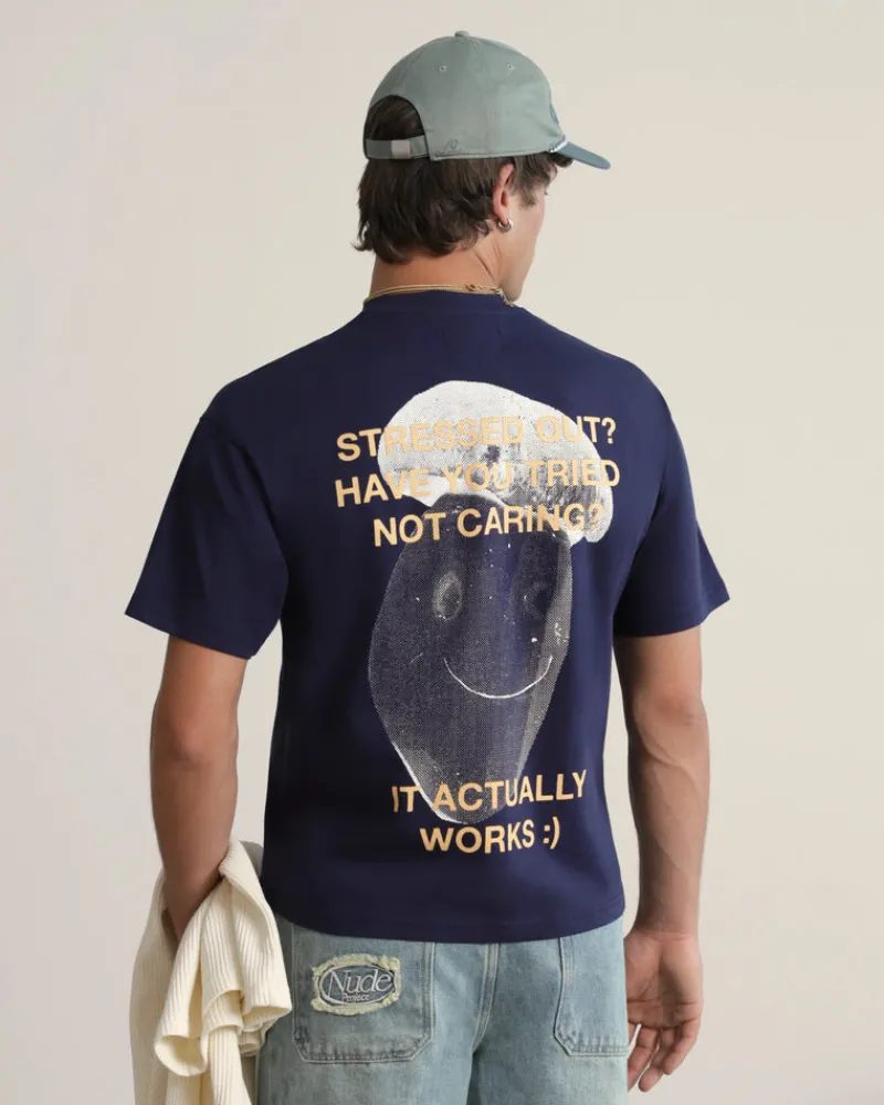 Nude Project Mushroom Tee Navy Online