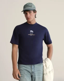 Nude Project Mushroom Tee Navy Online