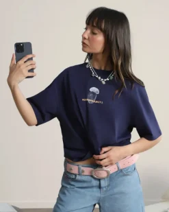 Nude Project Mushroom Tee Navy Online