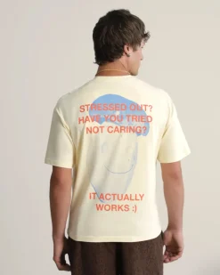 Nude Project Mushroom Tee Soft Yellow Hot