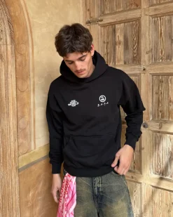 Nude Project Nude Tour Hoodie Black Discount