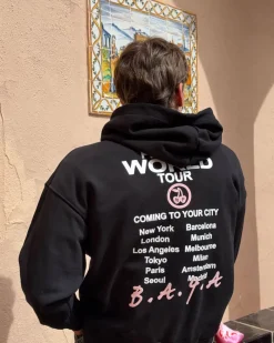 Nude Project Nude Tour Hoodie Black Discount