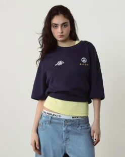 Nude Project Nude Tour Tee Navy Fashion