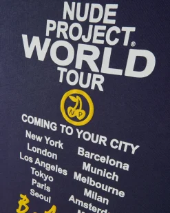 Nude Project Nude Tour Tee Navy Fashion