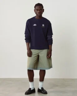 Nude Project Nude Tour Tee Navy Fashion