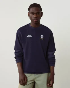 Nude Project Nude Tour Tee Navy Fashion