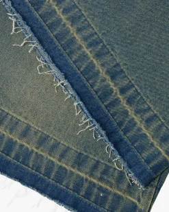 Nude Project Old Baggy Denim Shorts Indigo Online