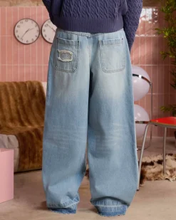 Nude Project Old Baggy Jeans Blue Online