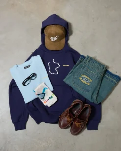 Nude Project Origins Hoodie Navy New