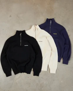 Nude Project Origins Quarter-Zip Black Clearance