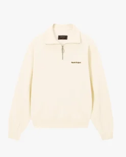 Nude Project Origins Quarter-Zip Marshmallow Fashion