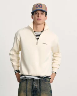 Nude Project Origins Quarter-Zip Marshmallow Fashion