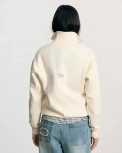 Nude Project Origins Quarter-Zip Marshmallow Fashion