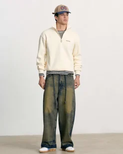 Nude Project Origins Quarter-Zip Marshmallow Fashion