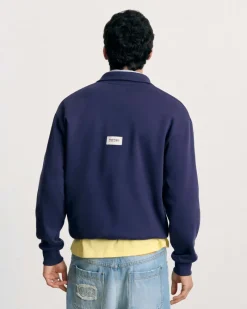 Nude Project Origins Quarter-Zip Navy Best