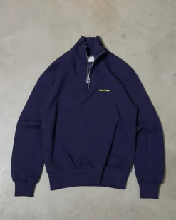 Nude Project Origins Quarter-Zip Navy Best