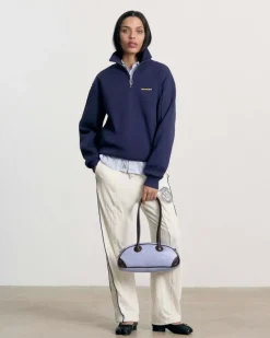 Nude Project Origins Quarter-Zip Navy Best