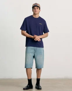 Nude Project Origins Tee Navy Clearance