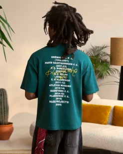 Nude Project Palmares Tee Forest Green Best