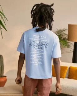 Nude Project Palmares Tee Light Blue Best