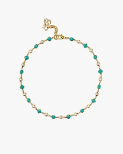 Nude Project Palmas Necklace Blue Sale