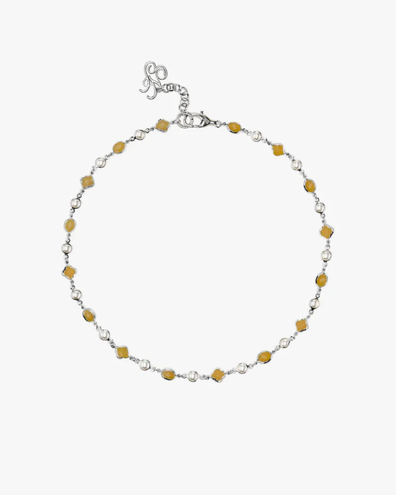 Nude Project Palmas Necklace Cream Best