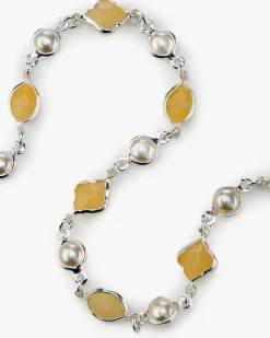 Nude Project Palmas Necklace Cream Best