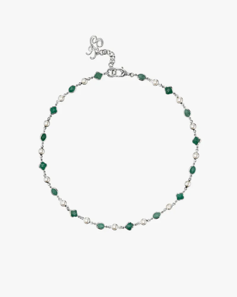 Nude Project Palmas Necklace Green Discount