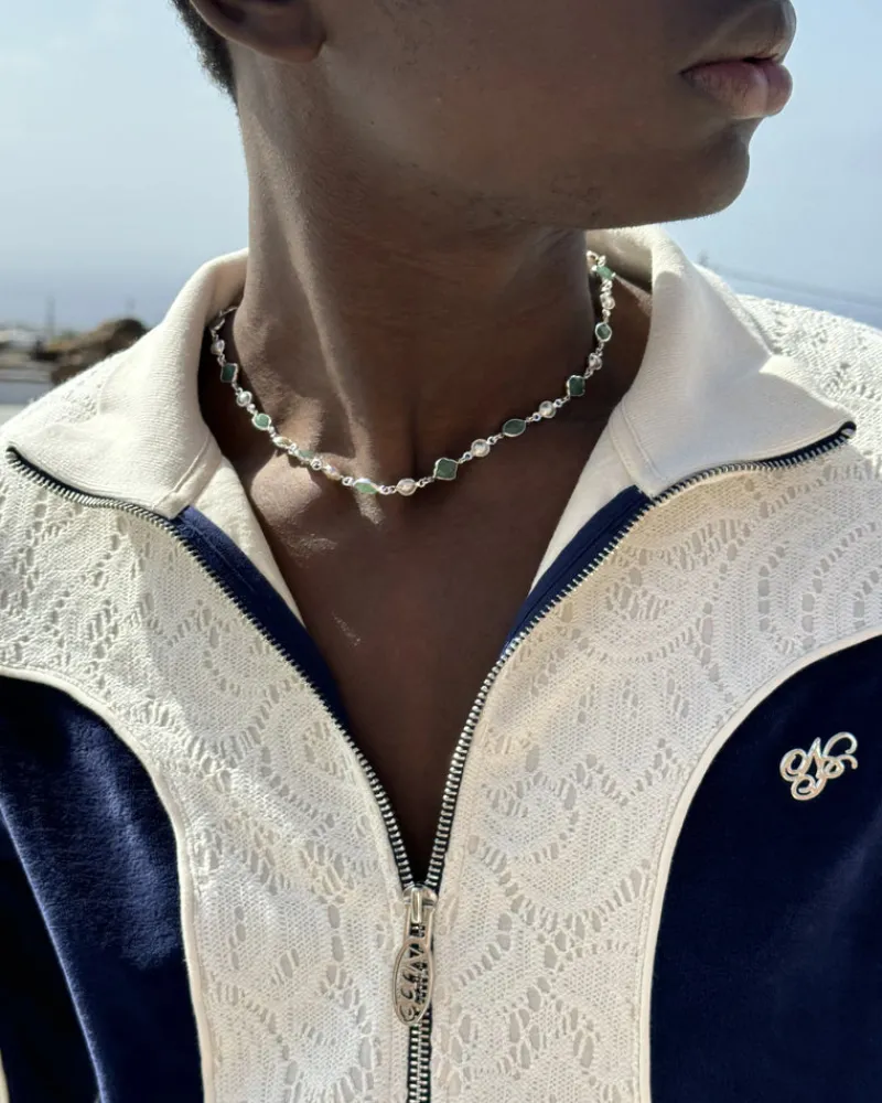 Nude Project Palmas Necklace Green Discount