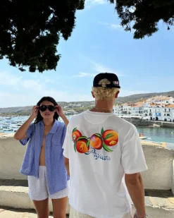 Nude Project Peach Tee White Online