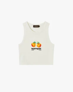 Nude Project Pessego Tank Top Off-White Outlet