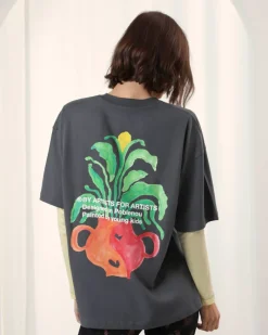 Nude Project Plant Tee Ash Best