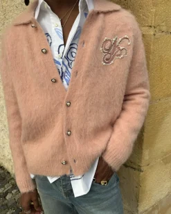 Nude Project Premium Alpaca Button Up Knit Cardigan Fashion