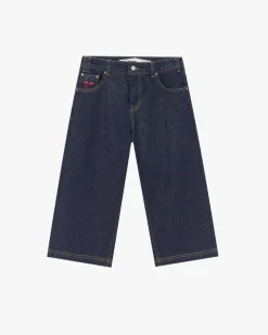 Nude Project Raw Capicci Capri Jeans Indigo Clearance