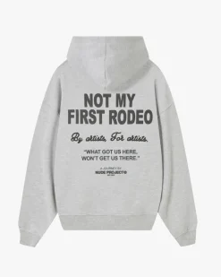 Nude Project Rodeo Hoodie Grey Melange Fashion